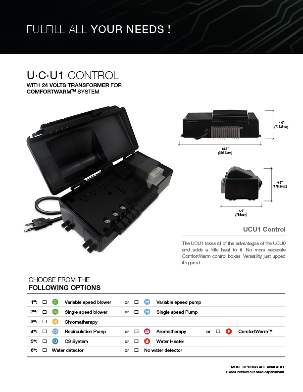 UCU control brochure
